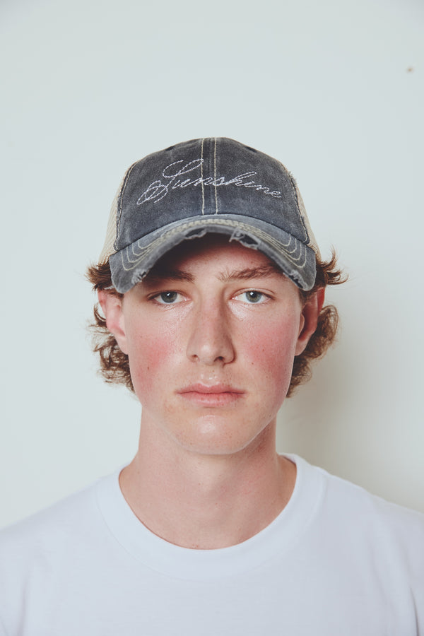 SUNSHINE CHAINSTITCH CAP