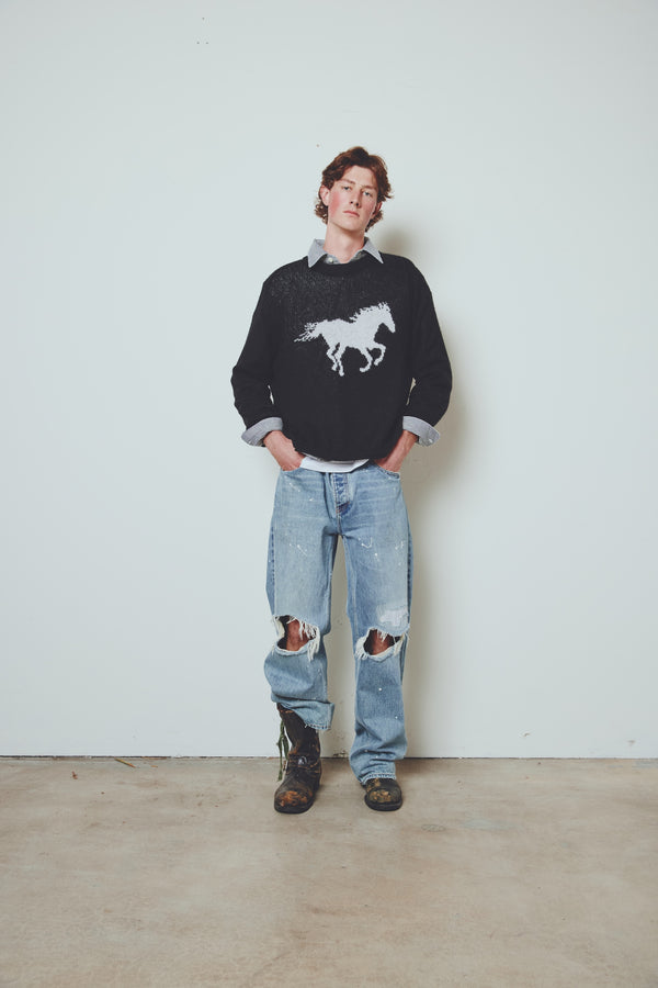 STALLION SWEATER PRE ORDER