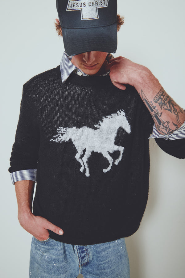 STALLION SWEATER PRE ORDER