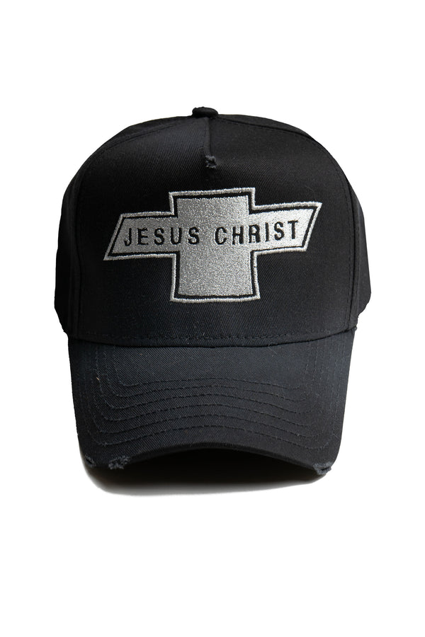 JESUS CHRIST IN A CHEVY HAT