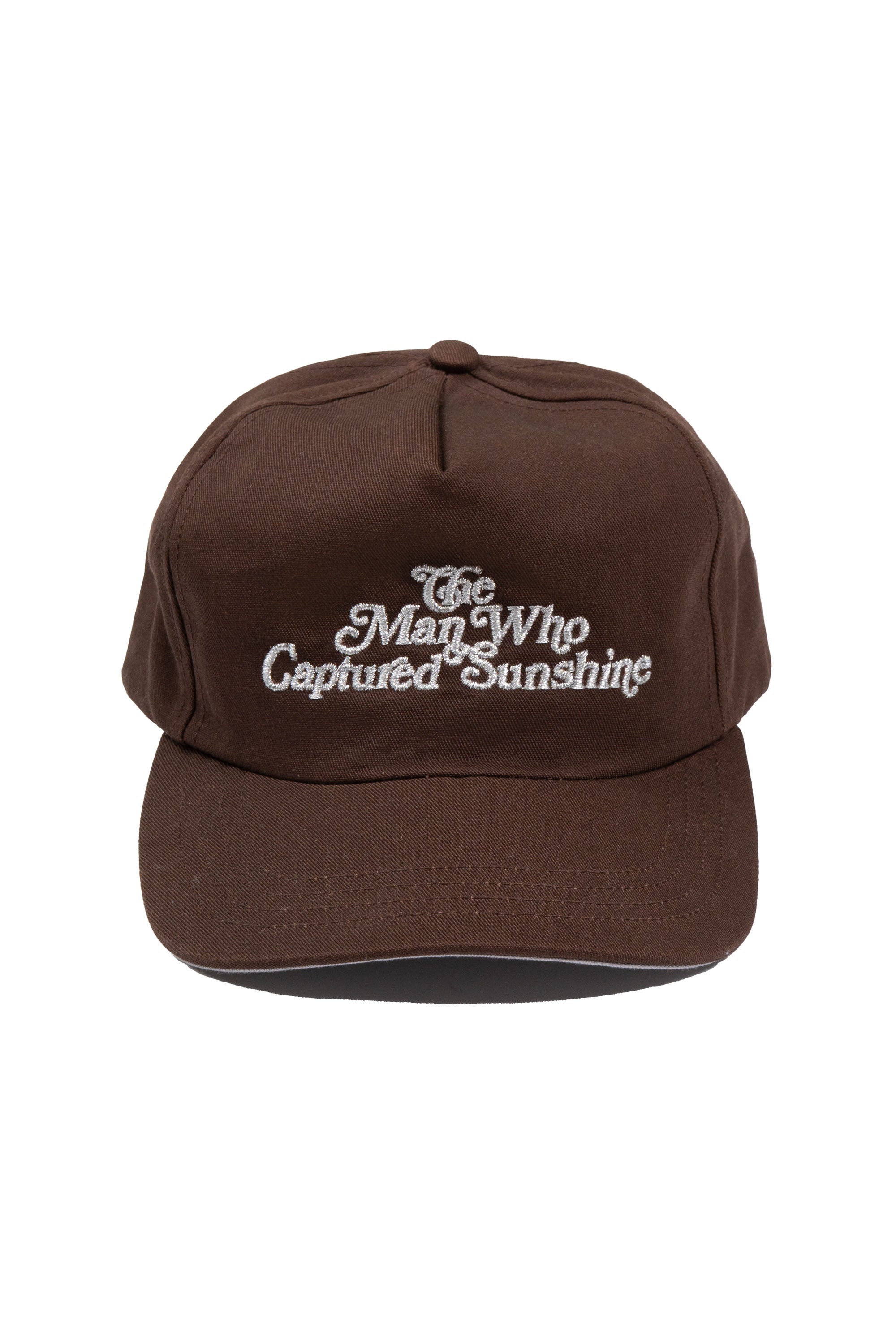 BROWN & CHROME SUNSHINE VISOR