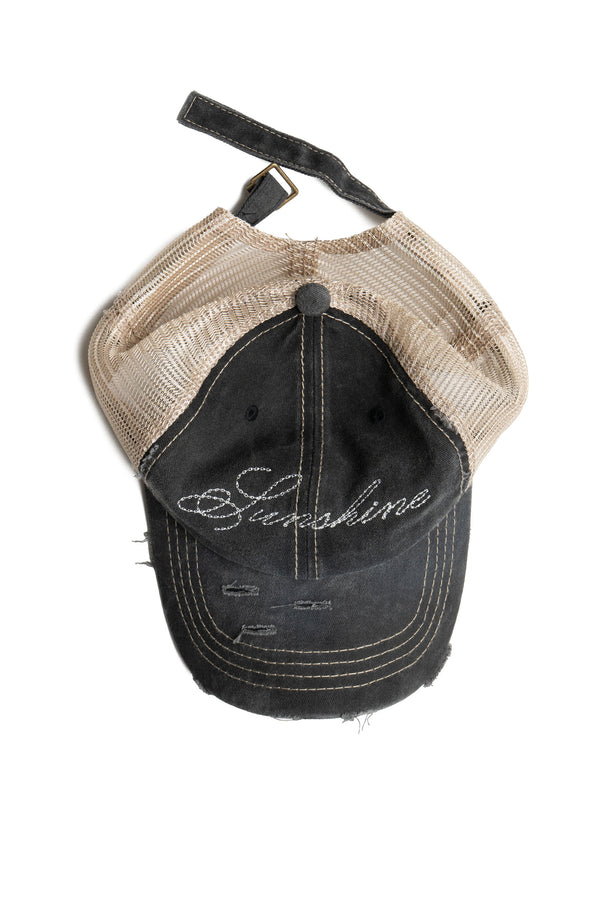 SUNSHINE CHAINSTITCH CAP