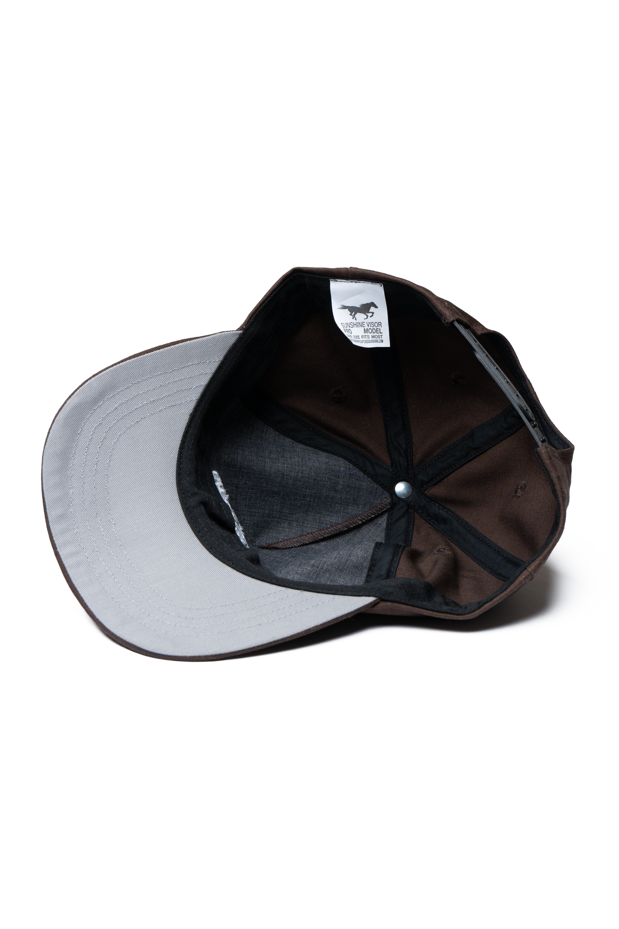 BROWN SUNSHINE VISOR