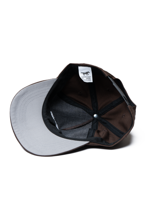 BROWN SUNSHINE VISOR