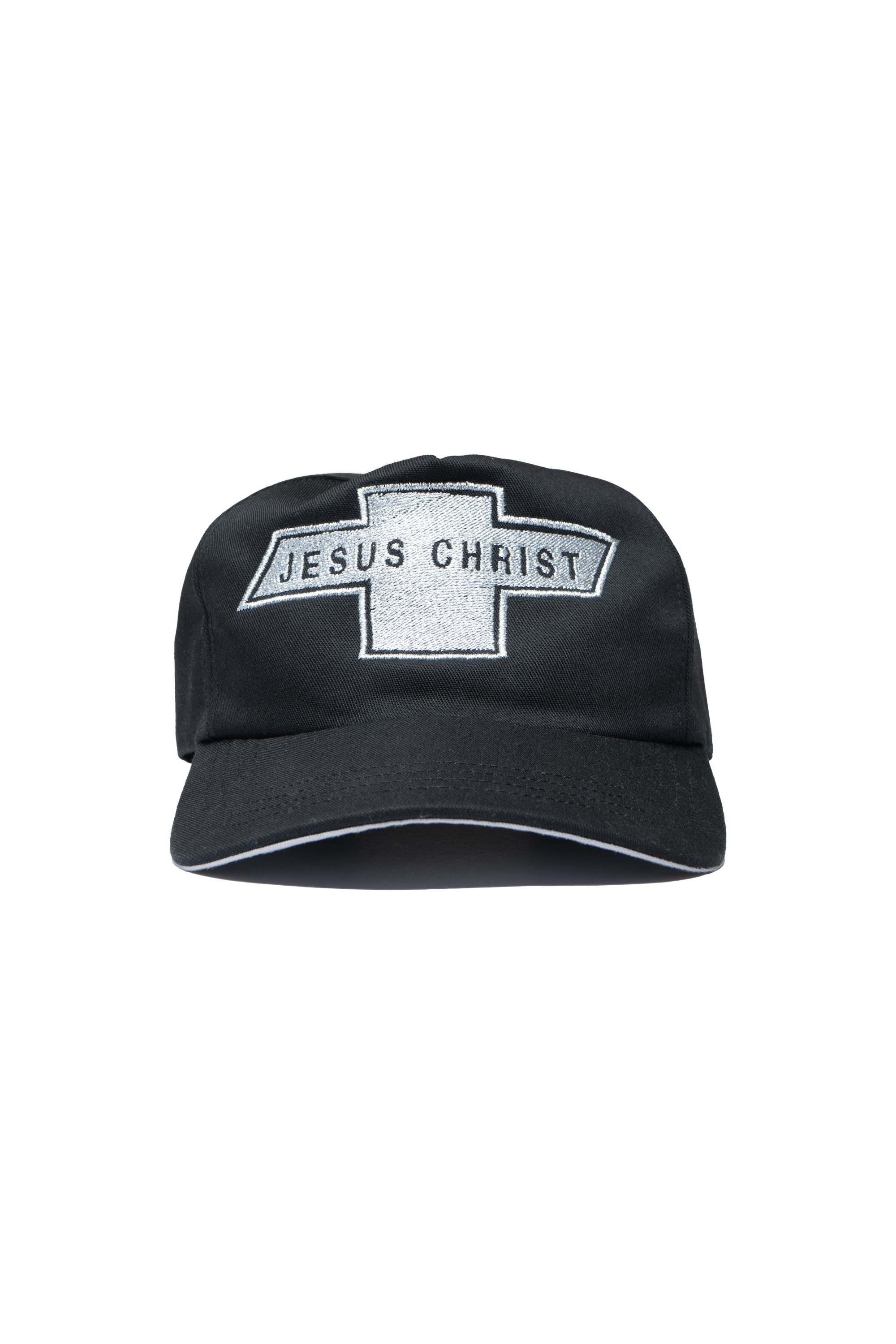JESUS CHRIST IN A CHEVY BLACK HAT