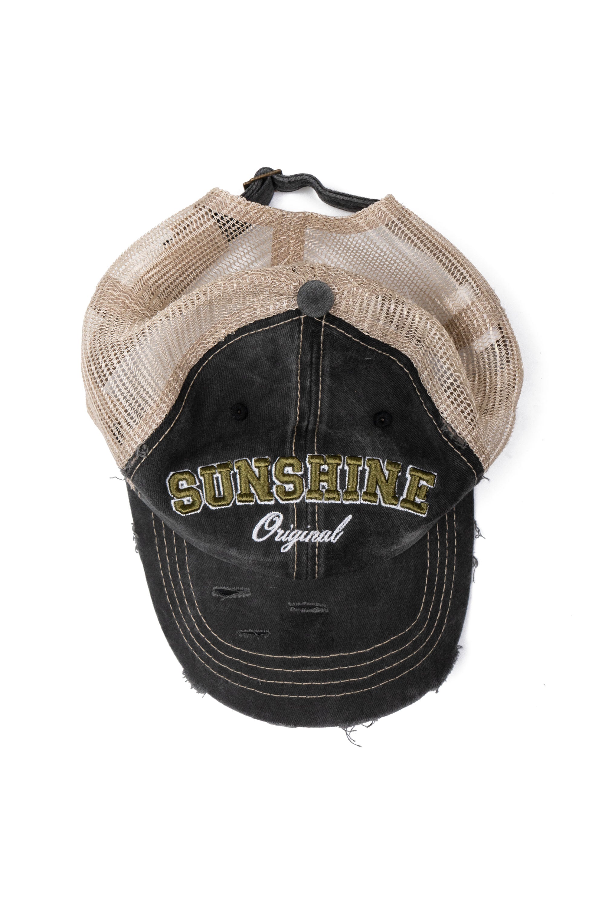 BLACK SUNSHINE CAP (PRE-ORDER)